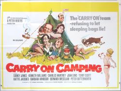 Carry on Camping - Original Movie Poster