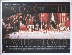 Cook the Thief his Wife and her Lover - Original Movie Poster