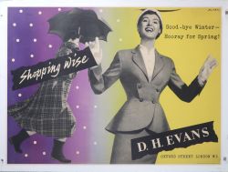 DH Evans (1940's Department store ad) - Original Movie Poster