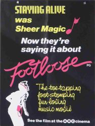 Footloose - Original Movie Poster