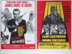 From Russia with Love / Hang 'em High - Original Movie Poster