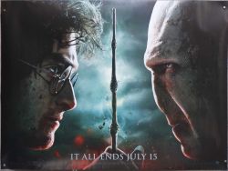 Harry Potter and the Deathly Hallows: Part II (teaser) - Original Movie Poster