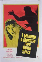 I married a monster from outer Space - Original Movie Poster