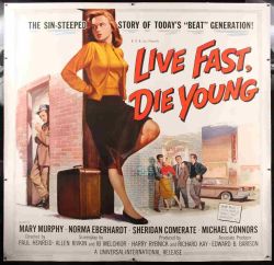 Live Fast Die Young - Original Movie Poster