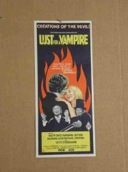 Lust for a Vampire - Original Movie Poster