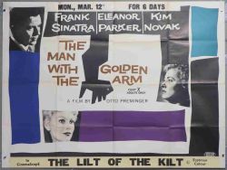 Man with the Golden Arm - Original Movie Poster