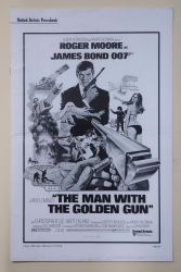 Man with the Golden Gun (press book) - Original Movie Poster