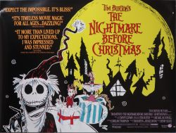 Nightmare Before Christmas - Original Movie Poster