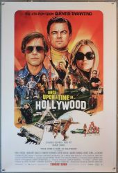Once Upon a Time... in Hollywood (cast style) - Original Movie Poster
