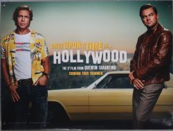 Once Upon a Time... in Hollywood (Pitt and DiCaprio advance) - Original Movie Poster