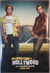 Once Upon a Time... in Hollywood (Pitt and DiCaprio advance) - Original Movie Poster