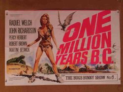 One million Years BC - Original Movie Poster