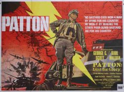 Patton Lust for Glory - Original Movie Poster