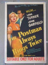 Postman Always Rings Twice - Original Movie Poster