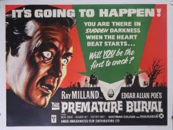 Premature Burial - Original Movie Poster