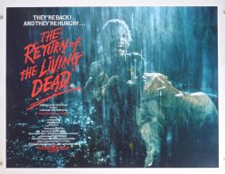 Return of the Living Dead - Original Movie Poster