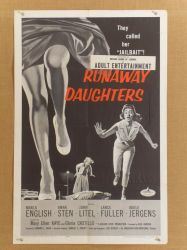 Runaway daughters - Original Movie Poster
