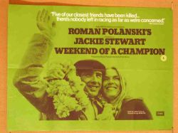 Weekend of a champion - Original Movie Poster