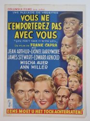 You can’t take it with you - Original Movie Poster